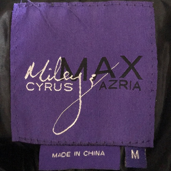 Miley Cyrus Leather Jacket - Picture 2 of 2